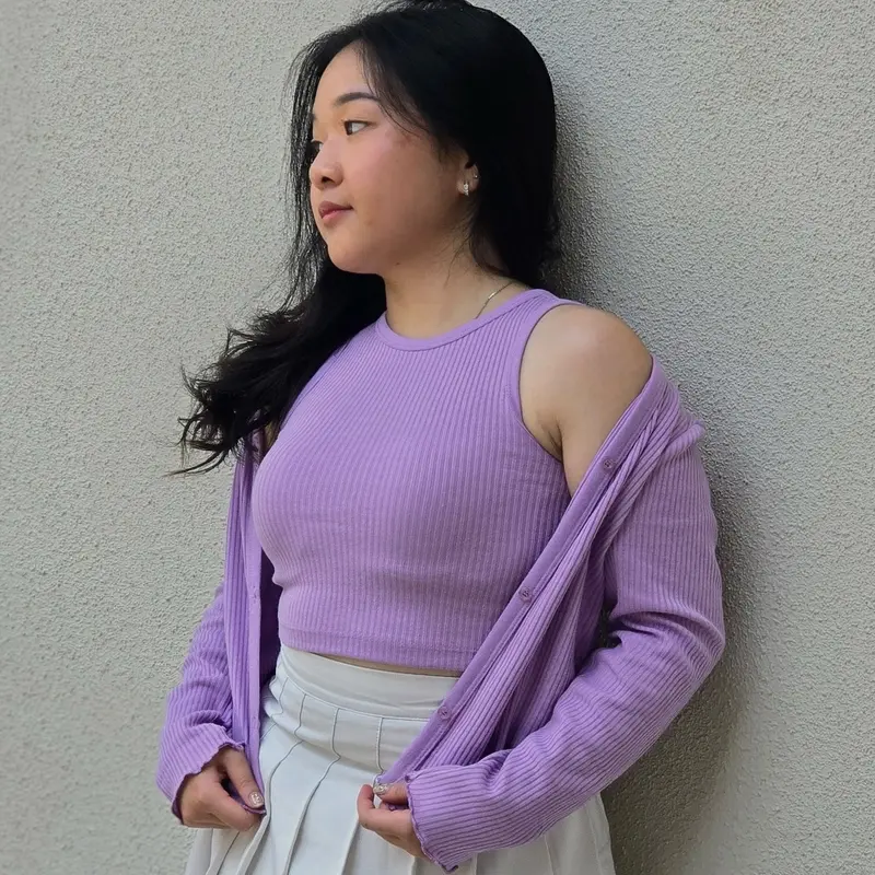 Lexy Fashion - Ruka Knit Cardigan Outer Wanita Korea Jepang Kardigan Rajut Korean Style Cardi Top Tangan Panjang atasan 5