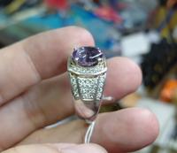 Gambar Cincin Batu Kecubung Amethyst Tanjung Bintang KCB025 Indah Ikatan Perak Mewah dari CNC phoneshop Kota Administrasi Jakarta Pusat 5 Tokopedia