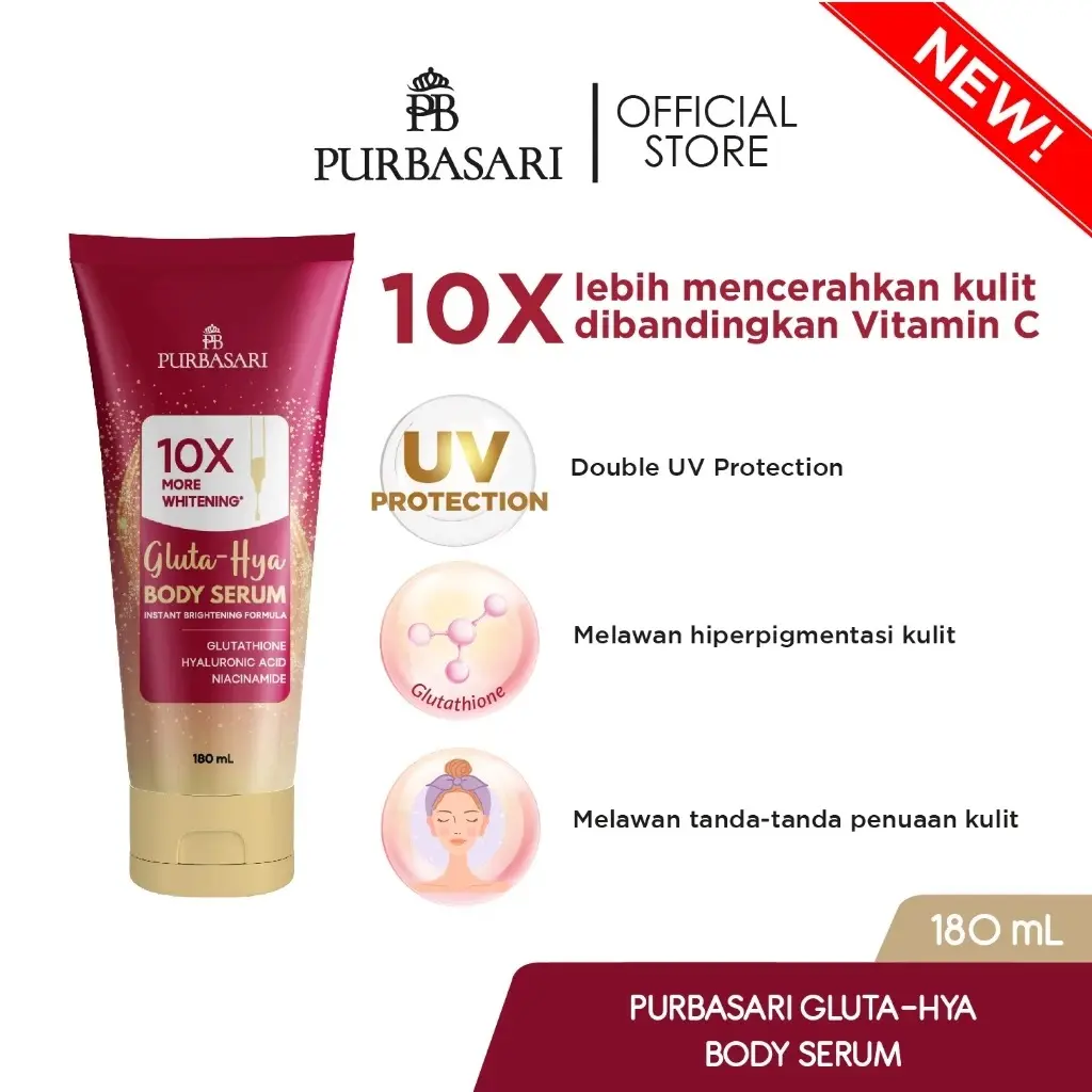 Purbasari Body Serum 180 ml Glutahya