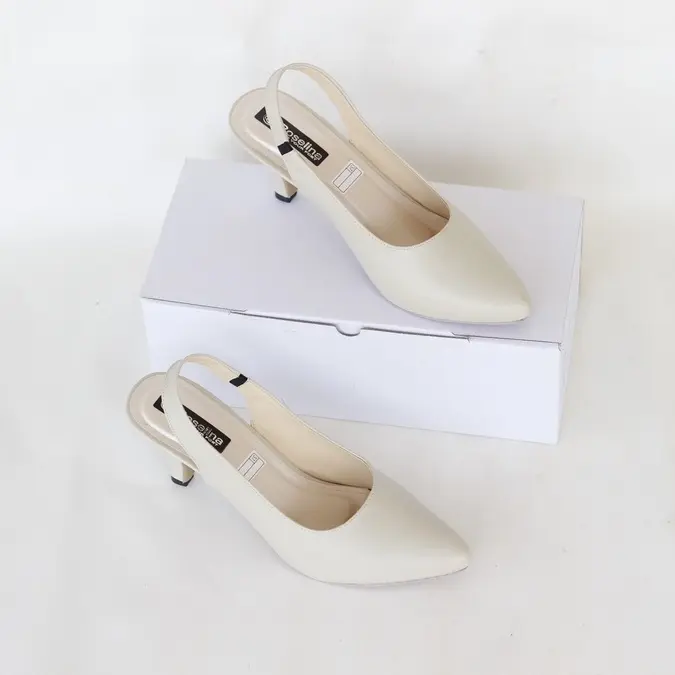 sepatu bapau wanita hak 7cm Heels terbaru sepatu kantor