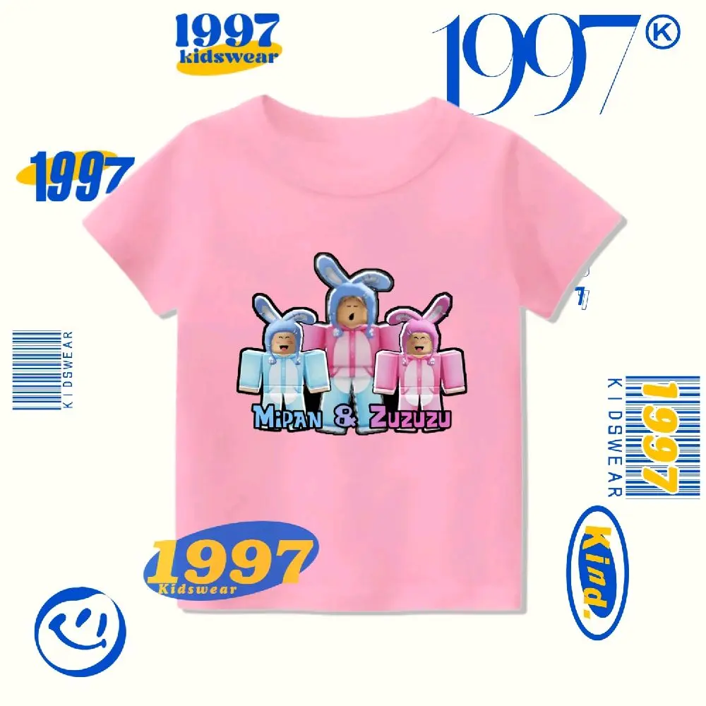 KAOS BAJU ANAK - KIDS TSHIRT TEE YOUTUBERS MIPAN ZUZUZU CHARACTER KARAKTER SKIN ROBLOX TERBARU UMUR 3 4 5 6 7 8 9 10 11 12 MURAH MIFAN MIVAN JUJUJU 003