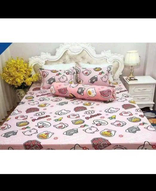 Product Introduction of BỘ 4 MÓN GA CHUN, VỎ GỐI - CHẤT LIỆU COTTON POLY - MẪU CHÚ HEO / LỢN XINH. 14