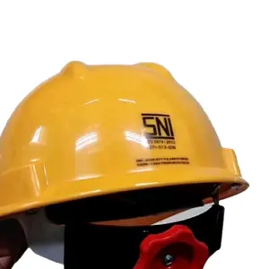 Helm Proyek MSA SNI V-Gard / Safety Helmet MSA V-Gard SNI + Fastrack Lama
