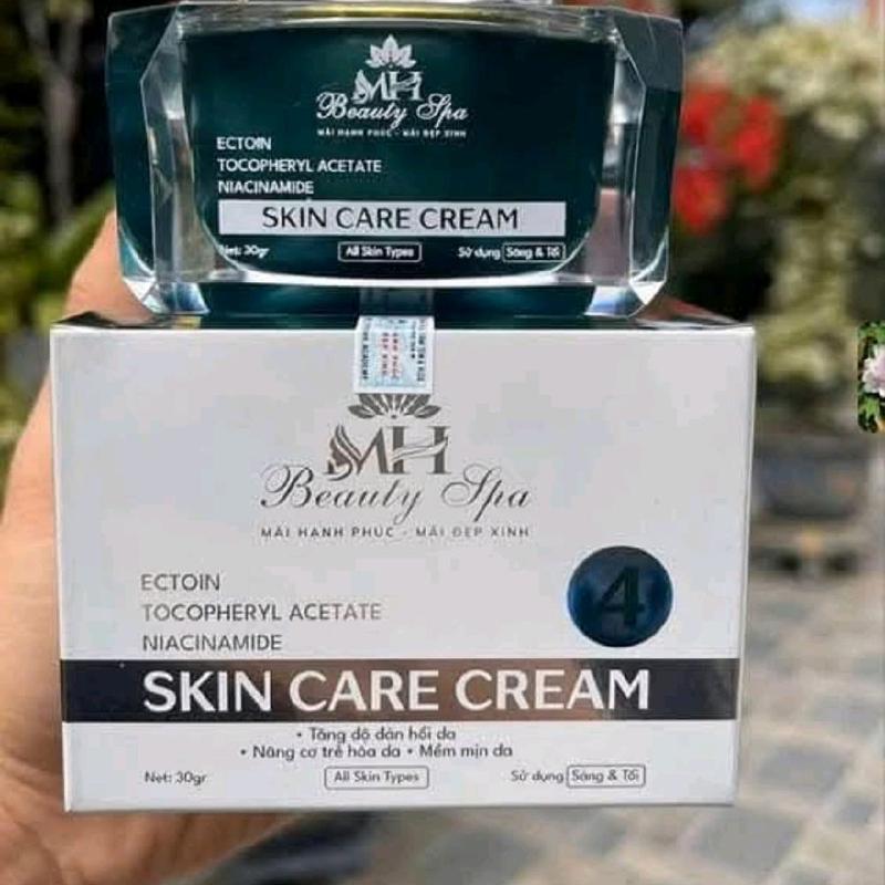  Kem nuôi da số 4 mh beauty nuôi dưỡng da trắng da se nhỏ lỗ chân lông 