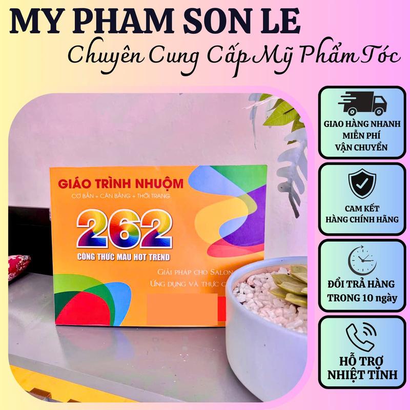 Giáo Trình Nhuộm Tóc 262 Công Thức, Cách Làm Màu, Từ Cơ Bản, Cân Bằng, Phủ Bạc Chi Tiết !