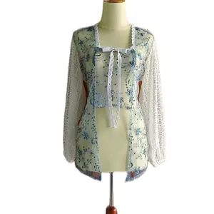 MALIKA outer kebaya kutu baru brukat premium Cardigans Atasan