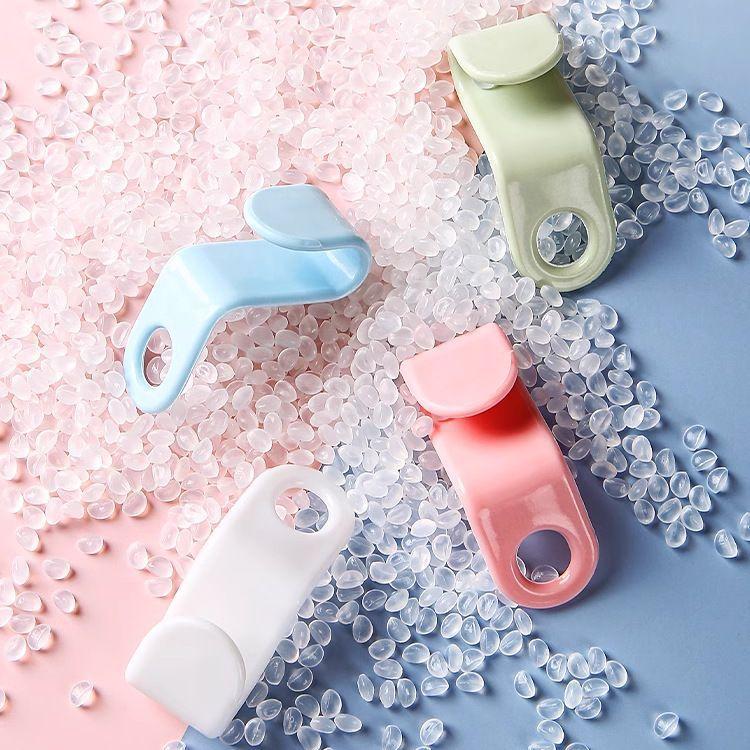 Gantungan baju tebal dengan kombinasi kait tanpa perlu mengebor, rak gantung multi-lapisan untuk penyimpanan dan penghematan ruang.