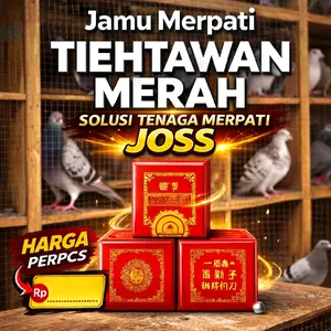jamu merpati TE+ TA + WAN ME-RAH perbiji perlengkapan perawatan kesehatan hewan kecil merpati
