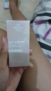 Product Review of [opy] GLOGLOWING 20% Ultra-C Glowing Booster Serum (Power Sleeping Mask) 20ml - Serum Wajah Whitening from M**a M**💋 0