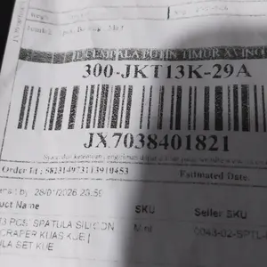 TGI - [3 PCS] SPATULA SILICON SET SCRAPER KUAS KUE | SPATULA SET KUE