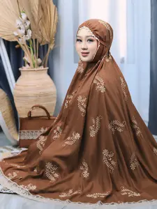 Fanellabordir | Mukena Dewasa 2in1 Bahan Rayon Twill Premium Super Adem, Lembut, Tebal Mewah, Dan Nyaman