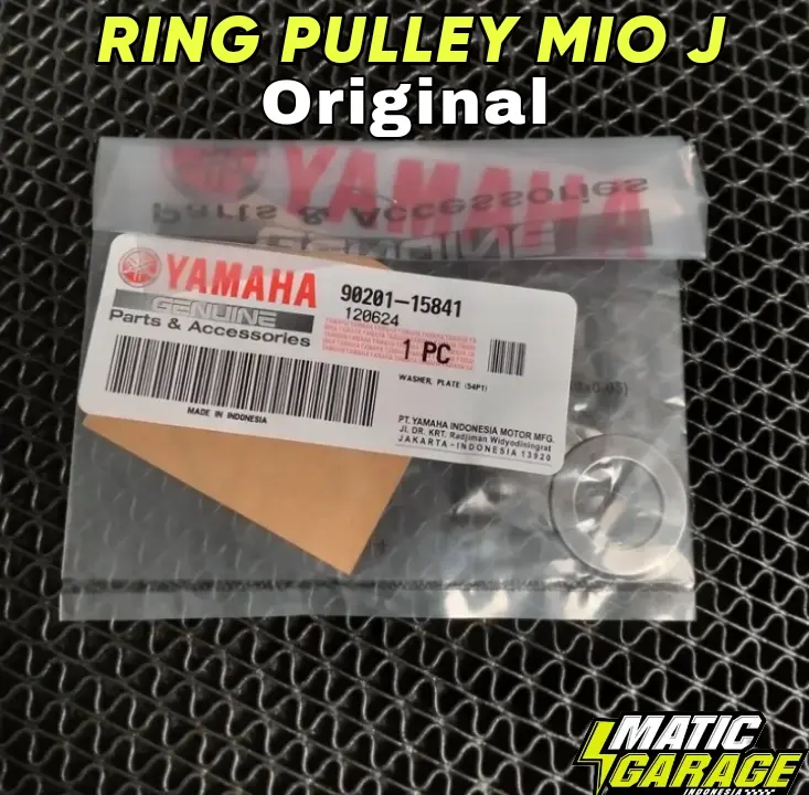 RING PULLEY MIO J -Ring Pulley Tambahan Pulley Non Bubut Pulley Bubut 1
