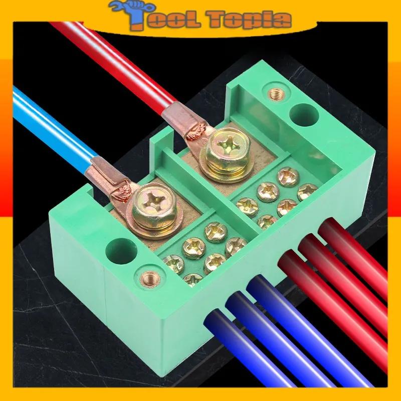  Bộ Chia Dây Công Suất Cao ToolTopia Hộp Nối Khối Thiết Bị Đầu Cuối Đầu Nối Chia Nhanh Cho Dây Điện Và Mạch 