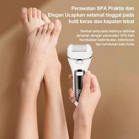 Gambar Skylumba Penghalus Tumit Kaki Elektrik Waterproof Aman untuk Kaki Kapalan Pengikis Sel Kulit Mati Callus Remover Manicure Padicure with LED Lamp CR01 - Callus Remover CR01 - Black  dari Skylumba.id Kota Administrasi Jakarta Barat 5 Tokopedia
