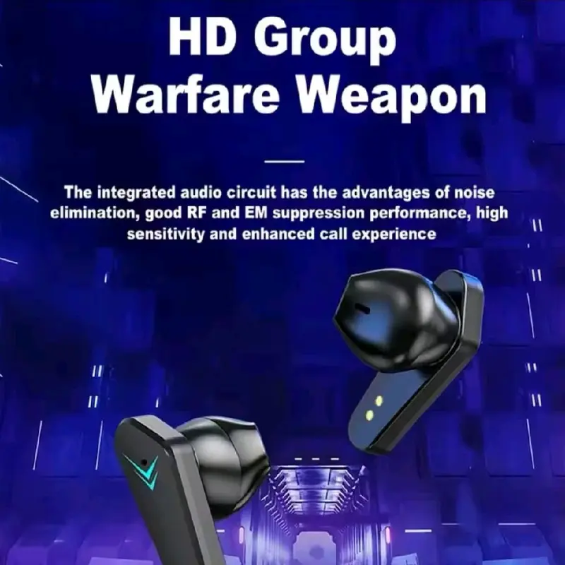 X15 TWS Wireless Bluetooth Headset Waterproof Noise Cancelling LED Earbuds with Mic Headphone 4