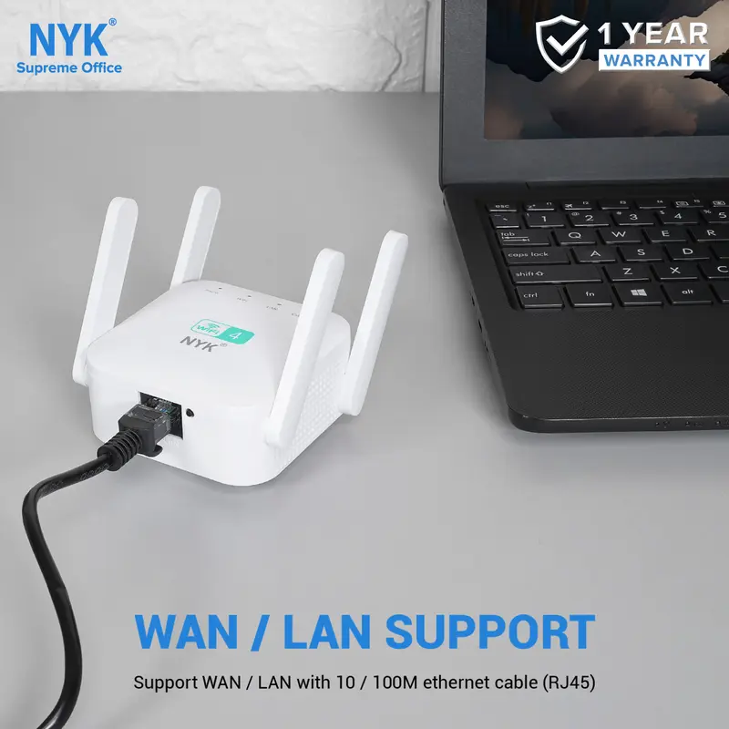Wifi Repeater Extender WiFi Internet NYK WR10 Router WiFi Wireless WiFi Amplifier 4