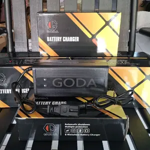 Charger Sepeda Listrik merk GODA Uwinfly Pacific Asli Ori 12AH 48V Original Smart charging bisa juga untuk segala merk Exotic Pacific dll universal 48 volt 12A / 20AH