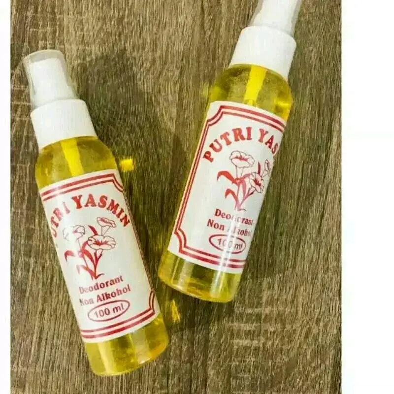 Deodorant Spray Tawas Cair Putri Yasmin 100ml Penghilang Bau Badan/Ketiak