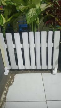 Product Review of Pagar Kelinci Model T 35/50 Warna Putih - Bunga Tanaman from P**e 0