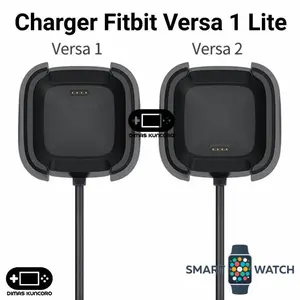 Ready - Charger Fitbit Versa 1 Lite Charging Kabel Usb Cable Dock Smartwatch