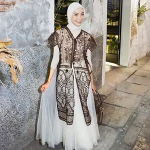 Outer Brukat olla / Outer brokat tunik kondangan