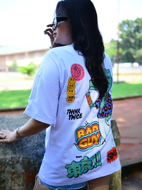 SMR APPAREL - Kaos Tshirt Oversize Text Me Cotton Combed 24s Pria & Wanita Distro Polos Baju Katun Dewasa 3
