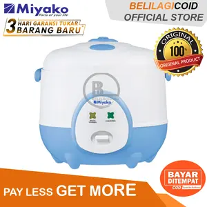 [COD] Miyako Magic Com Mini 3in1 606 - 0.6L Cooker Listrik Penghangat / RICE COOKER 606