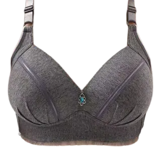 Bra Busa Tipis Push Up BH wanita ukuran Jumbo Full Cup C-D bahan nyaman tanpa kawat 1