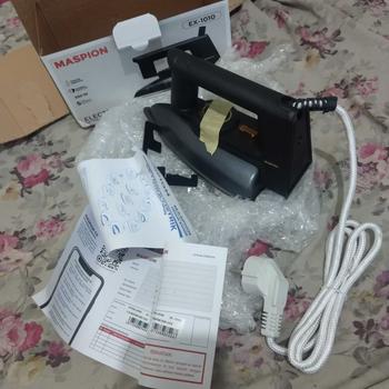 Product Review of ENVIO - MASPION Setrika Listrik EX-1010 BB Hitam  - Elektronik Rumah Tangga from 𝙮**𝙜 𝙩**𝙖 3