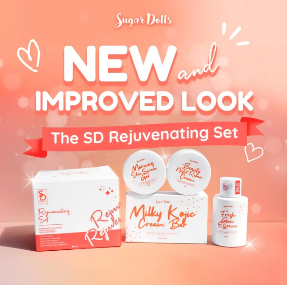 The Sugar Dolls Rejuvenating Set | Maintenance Set Skincare Skin Repair Comfort Anti Aging