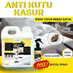 DNS Pembasmi Kutu Kasur 1 Liter Ampuh Membunuh Tumbila Free Botol Spray