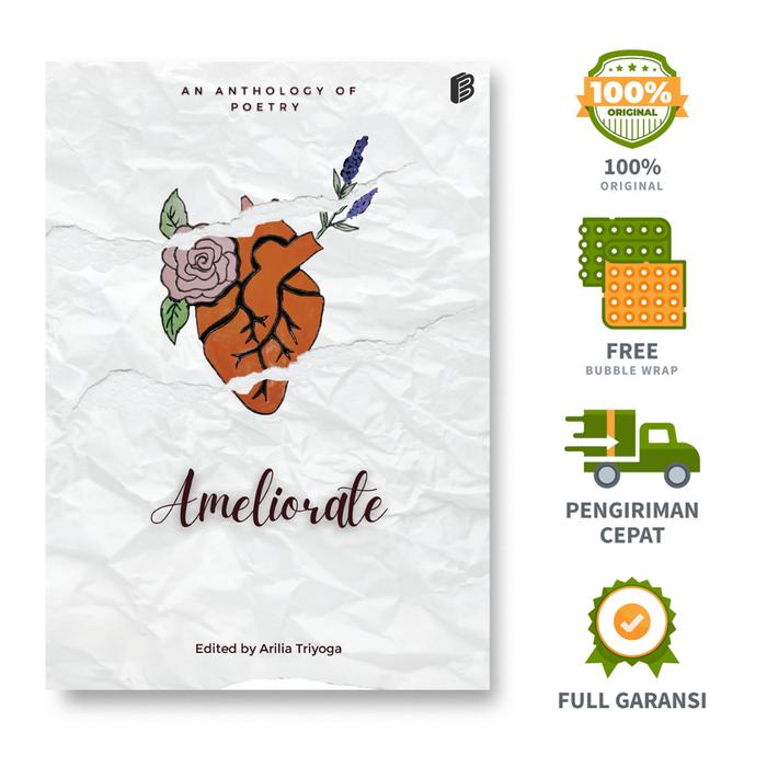 Gambar Bintang Semesta Media - Ameliorate an Anthology of Poetry - Kumpulan Puisi - viii + 50 dari bintangsemestabook Kab. Sleman Tokopedia