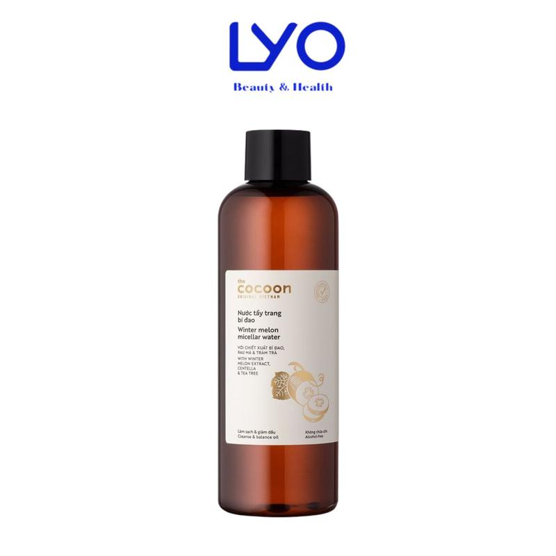 LS - d634 - Nước Tẩy Trang Bí Đao Cocoon Winter Melon Micellar Water 500mL LYO