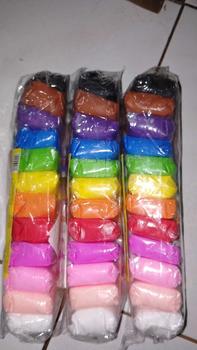 Product Review of Clay Polymer Mainan Anak Isi 12pcs Edukasi Slime Clay Dough Colour Play JM Permainan from i**4 2