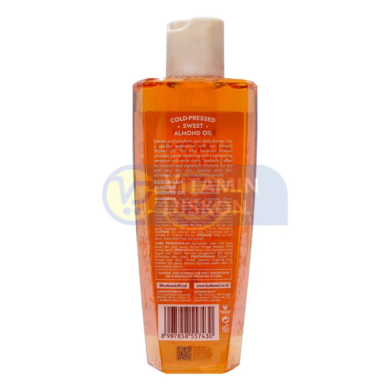 BUTTERED ALMOND SHOWER OIL 160 ML 2