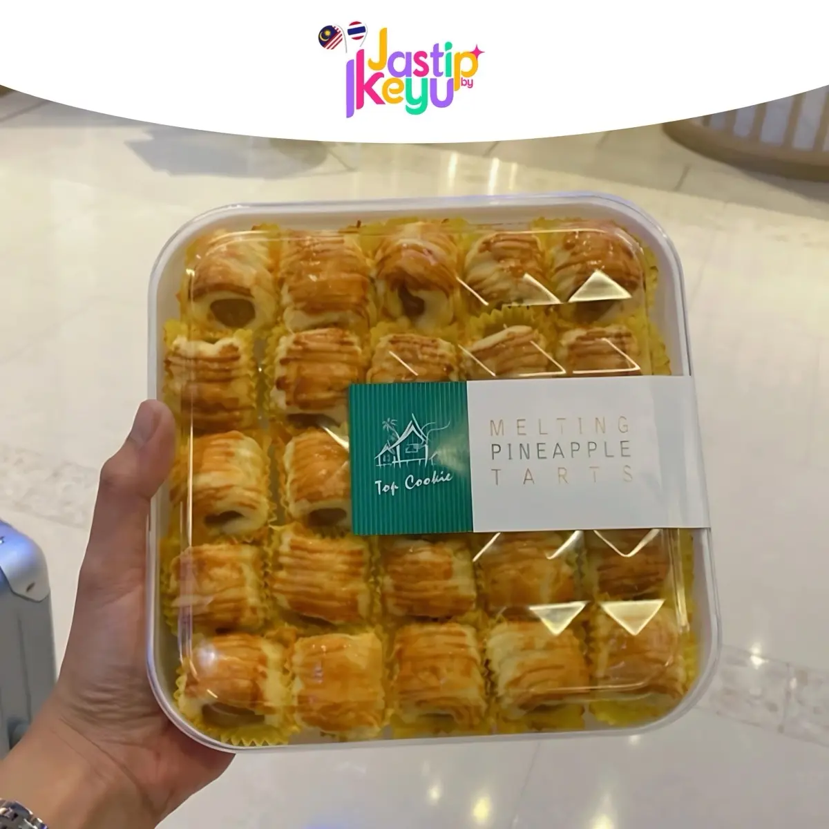[READY] NASTAR MALAYSIA VIRAL TIKTOK | Finest Bake Top Cookies Melting Pineapple Tart 420gr