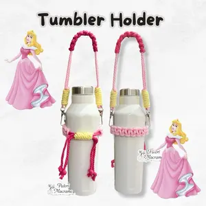 Tumbler Holder Macrame | Strap tumbler macrame | macrame tumbler holder | tempat tumbler | tali tumbler