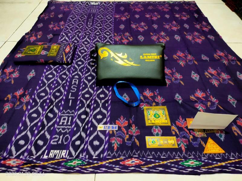 Product Introduction of Sarung Lamiri MST Mercerized - Baju Muslim Katun Hitam Dewasa - Pria, Wanita, Motif, Batik, Santri, Bali 12