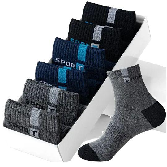 paket 3 dan 6 pasang kaos kaki new sport remaja dewasa bahan katun lembut tebal semata kaki pria wanita hitam abu Pendek Kaus