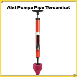 Plunger Pompa WC Penyedot Pompa WC Mampet / Alat Pompa Pipa Tersumbat