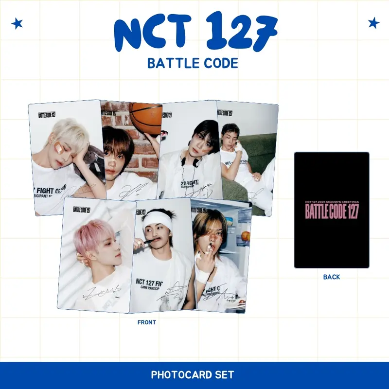 nct127 2buddies トレカ PHOTOCARD NCT 127 BATTLE CODE 2SISI (ISI 10 PCS + LAMINASI 2