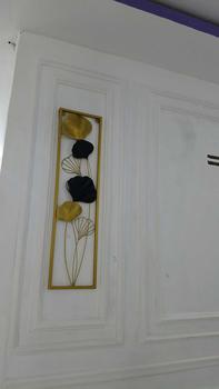 Product Review of Walldecor Berkah Set Isi 2 Hiasan Dinding Frame Metal Gold 100x26 Wall Decor Pajangan Dekorasi from A**a 0