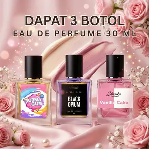 Parfum Tahan Lama 3in1 Bundle – Aroma Vanilla Manis & Soft | Parfum  Viral TikTok Beli 1 Dapat 3