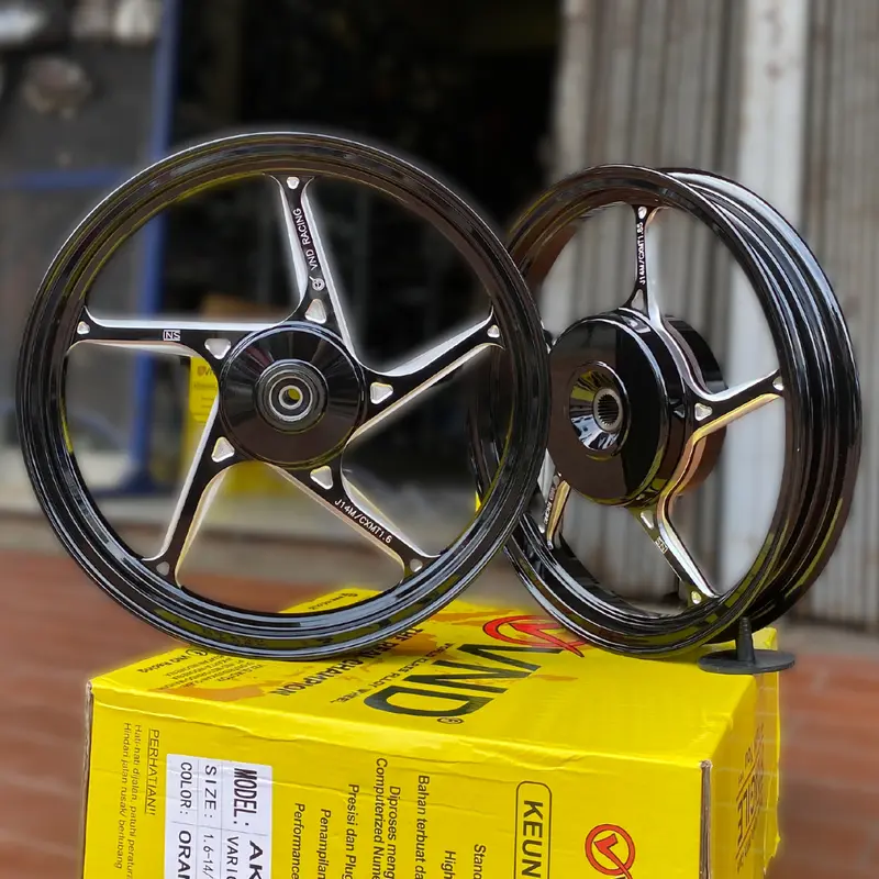 Velg VND AK55 Ring 17  AEROX/JUPITER/MXKING/MXDD/BEAT/ VARIO 125/150 MIO M3 4