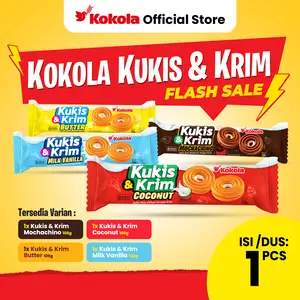 [PAYDAY] Biskuit Kokola Kukis & Krim 106g -  Isi 1 pcs - Krim Tumpah, Rasa Melimpah - Food, Cookies, Snacks