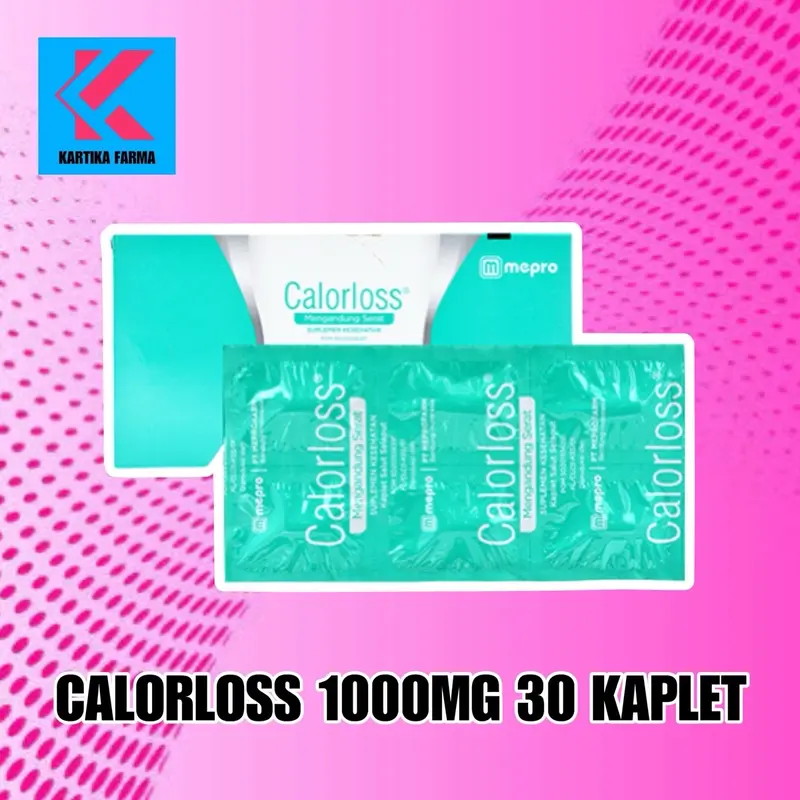 CALORLOSS Suplemen Makanan Mengandung Serat BPOM SD201556391 0