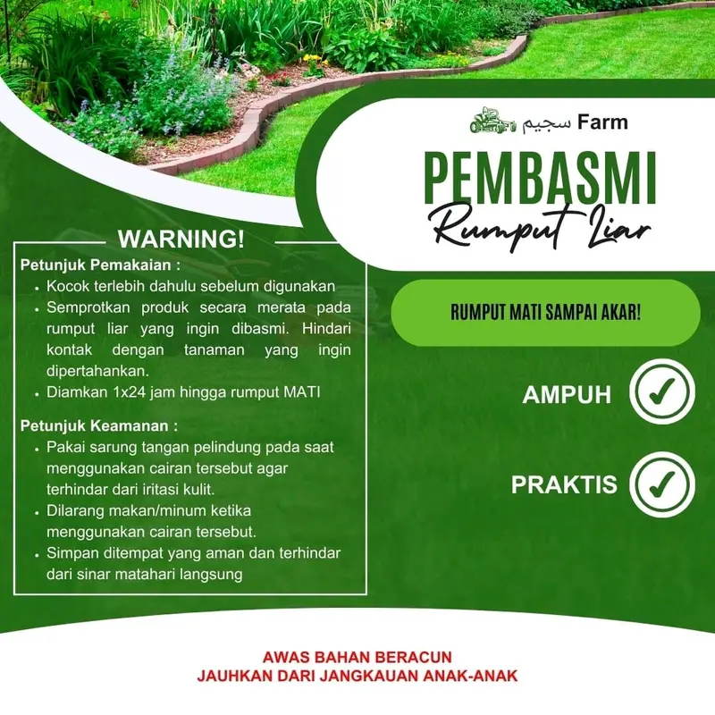 GAPXON cairan pembasmi rumput liar paket B 1