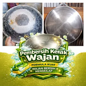 Spon Pembersih Kerak Membandel – Wajan Kembali Kinclong || Wajan, Panci, Loyang – Praktis, Langsung Gosok