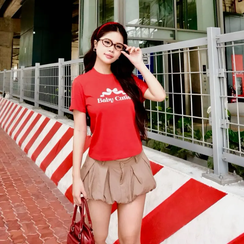 Áo Babytee KEWLIE - BABYCUTIE  - Cotton 250gsm 2 Chiều