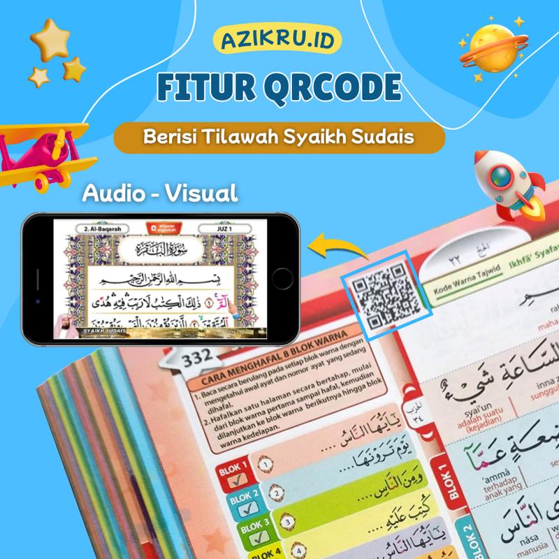 Product Introduction of Alquran Custom Nama Anak Azikru / AlQuran Junior / Al-Quran Hafalan Kids 38